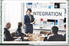 Smart integration engine to centralize workflow with a secure corporate network to streamline communications